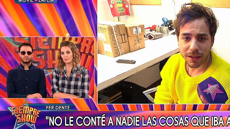 La incomodidad de Fernando y Tomás Dente en su cruce en vivo