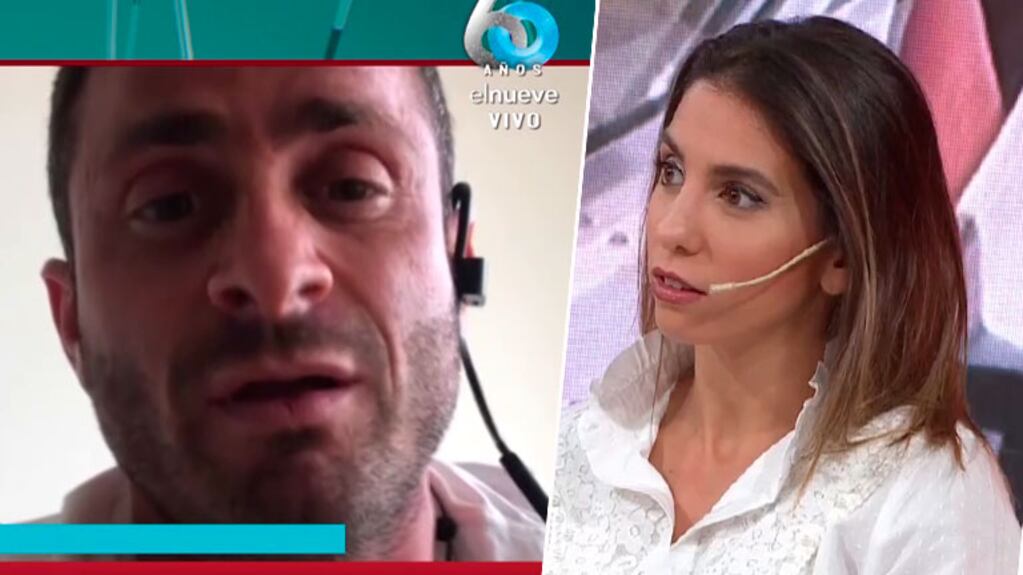 ¡Perdió la calma! El enojo de Martín Baclini, luego de que Cinthia Fernández lo acusara de violar la cuarentena