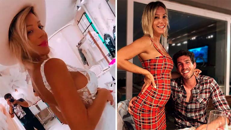 Noelia Marzol sorprendió al mostrar uno de sus vestidos de novia