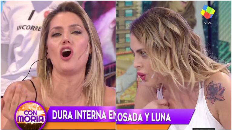 El enojo de Carolina Losada, hincha de Newell's, con Silvina Luna en Incorrectas