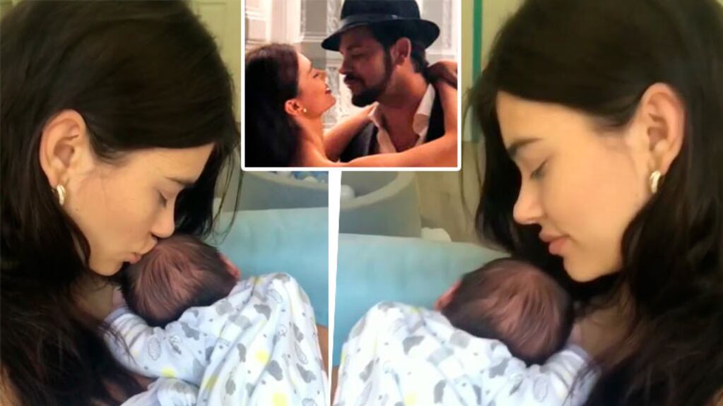  ¡Presentación en sociedad! El video más tierno de Eva De Dominici con su bebé recién nacido