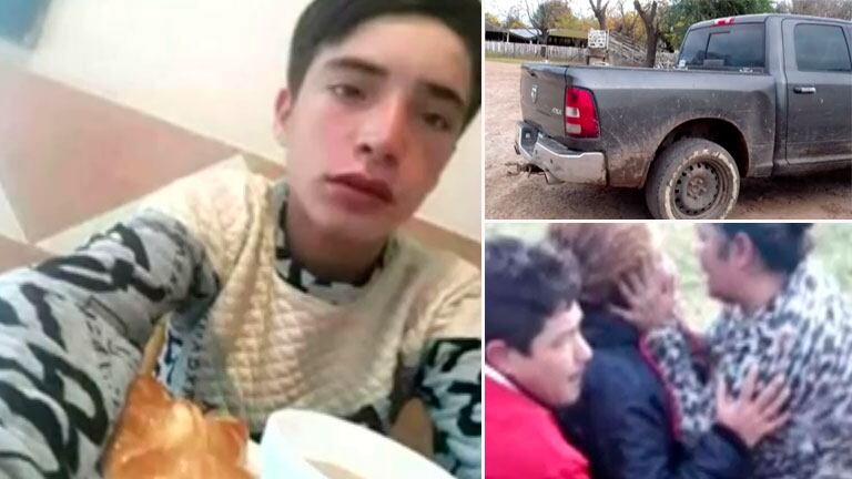 El desconsolado llanto de la mamá de Alex tras el asesinato de su hijo en un campo