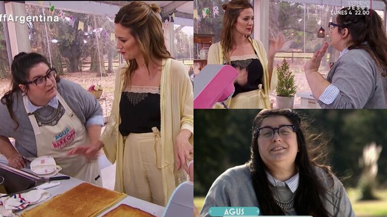 Paula Chaves, a una participante de Bake Off: "¿Me estás serruchando el piso?"
