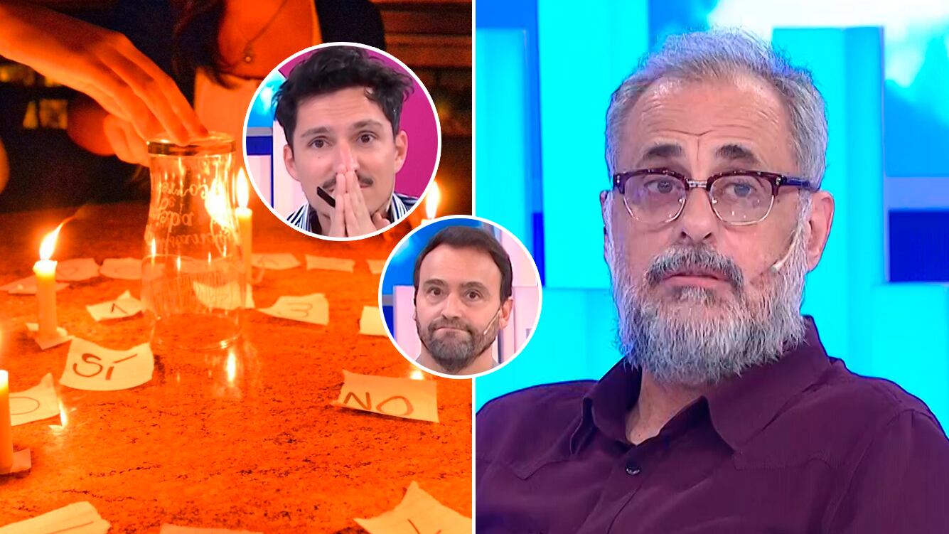La experiencia paranormal de Jorge Rial con el famoso "Juego de la copa"