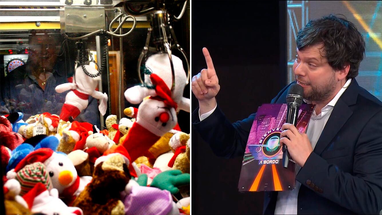 Guido Kaczka reveló el truco definitivo para ganar en la garra de peluches: "Lo descubrí solo, para mi hijo fui un ídolo"