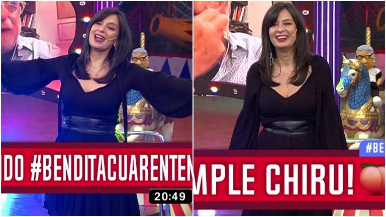 Edith Hermida recibió los 50 años en Bendita: "Me dijeron que llegué en categoría MILF"