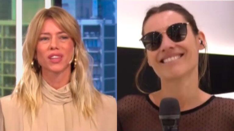 La pregunta íntima de Nicole Neumann a Pampita en vivo