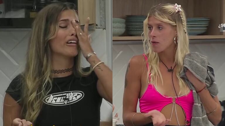El llanto de Julieta tras cruzarse fuerte con Camila en Gran Hermano: "No me gustó tu actitud, no tenés respeto"
