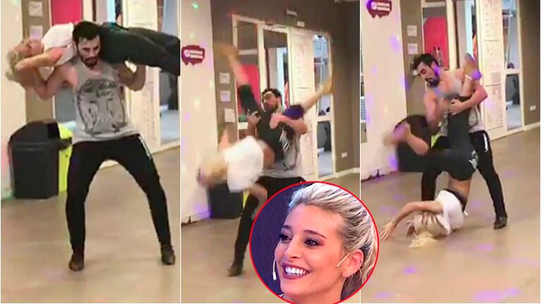 El tremendo golpe de Sol Pérez en los ensayos del Bailando