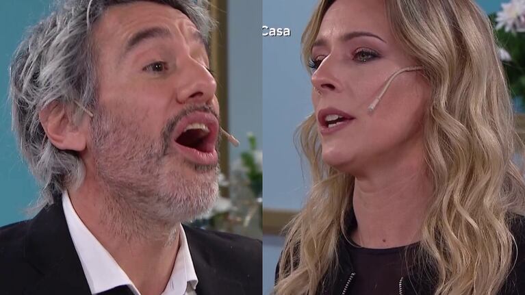Dani La Chepi y su chispazo con Nino Dolce en la mesa de Juana: "¿Por qué ‘pobre mi novio’? ¡Mirá lo que se está comiendo!"