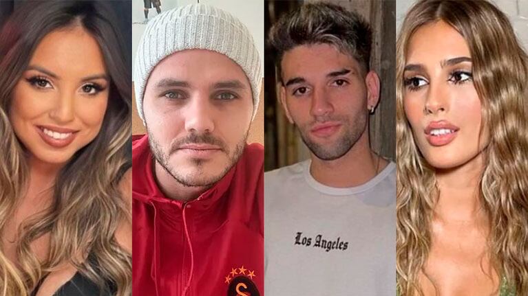 Cande Lecce confirmó su relación con Lucca Bardelli, el ex de Julieta Poggio, y habló de Mauro Icardi
