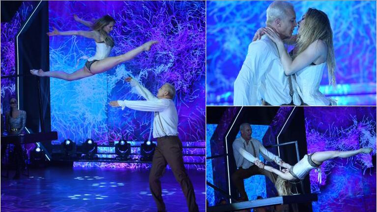 Flavio Mendoza y Belén Pouchán brilló en el ritmo de Luis Miguel en ShowMatch