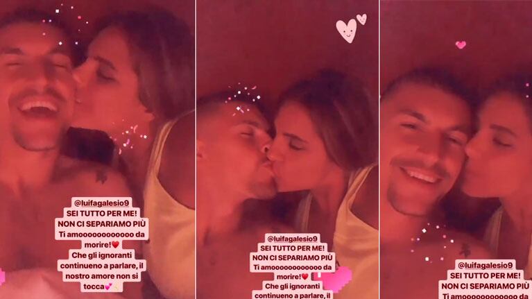 El reencuentro hot de Ivana Icardi con Luifa tras quedar eliminada de el GH italiano: "No nos separamos más"