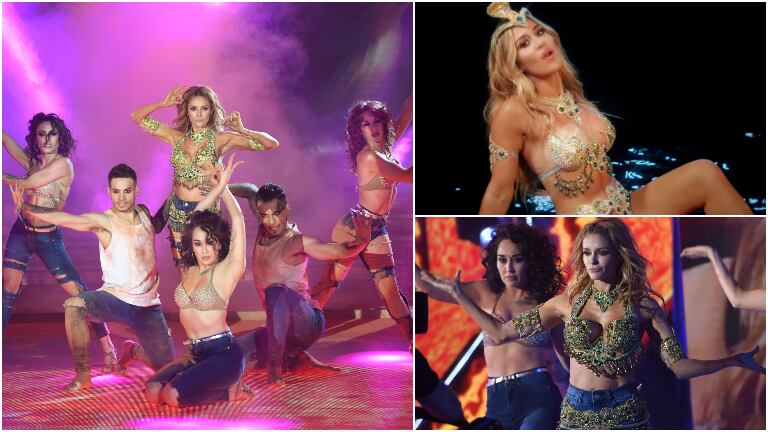 Jimena Barón bailó La Cobra de Jimena Barón en ShowMatch
