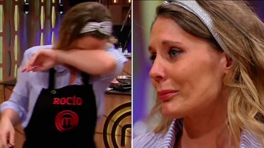 Rocío Marengo lloró amargamente en MasterChef Celebrity