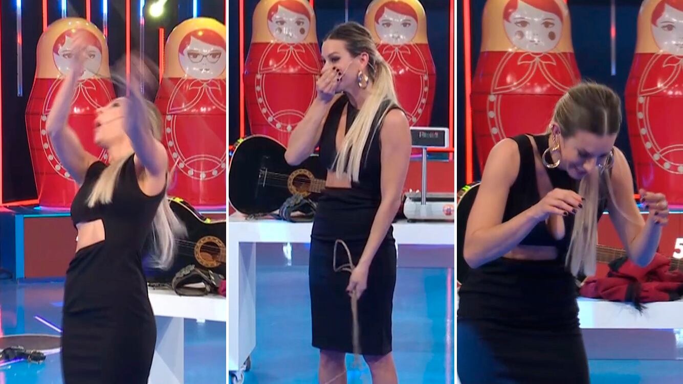El grave accidente de Noelia Marzol con las boleadoras en Mamushka: "Uh, se sacó un diente"