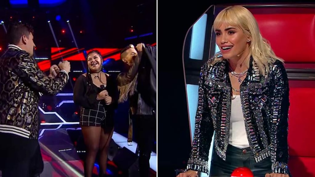 Lali Espósito renegó en broma de un trabajo suyo tras ser “abandonada” por una participante de La Voz