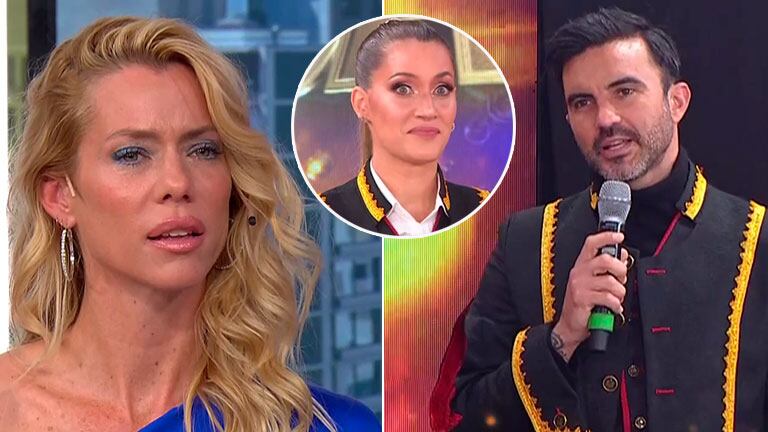 Filoso palito de Nicole Neumann a Fabián Cubero por ir al Cantando y dejar a sus hijas con otro mayor