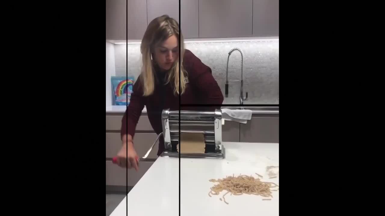 Luisana Lopilato, una experta en la cocina