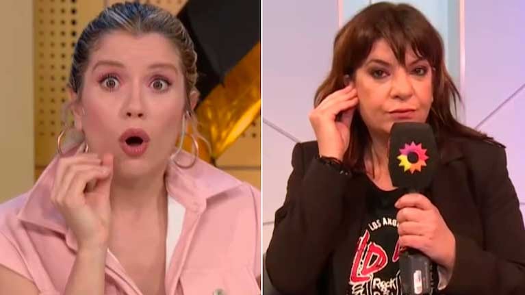 La divertida reacción de Laurita Fernández ante la “apurada” de Andrea Taboada