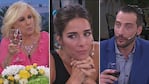 ¡Qué mirada! La fulminante reacción de Juana Viale cuando Mirtha le preguntó a Luciano Cáceres por el rumor de romance