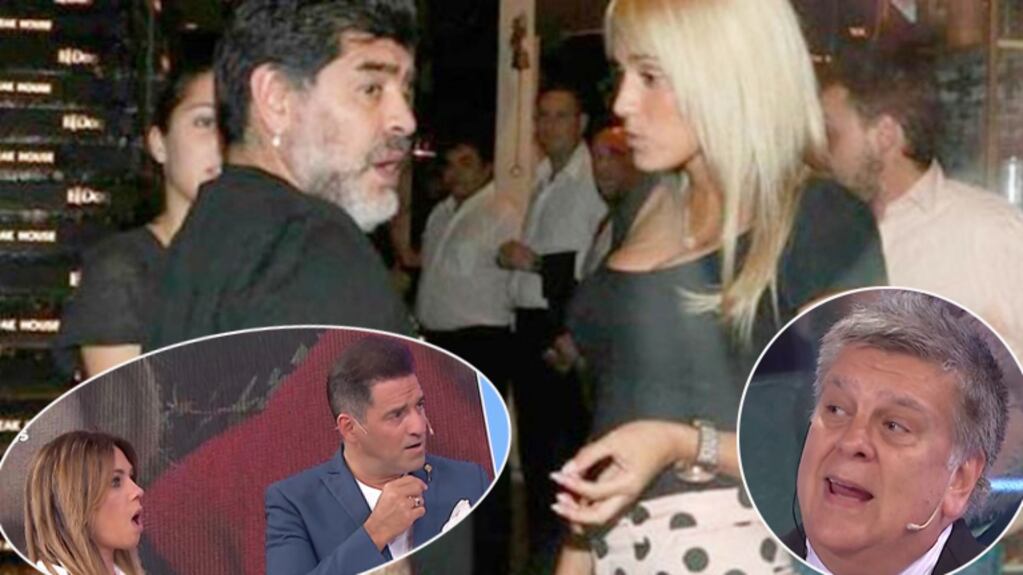 Ventura, polémico: "Dicen que Rocío Oliva empujó a Maradona y él rodó por las escaleras"