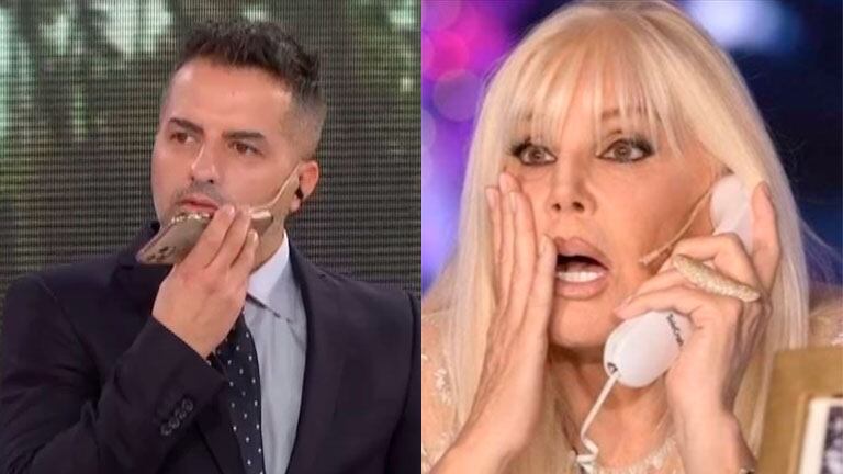 El blooper de Susana Giménez con Ángel de Brito