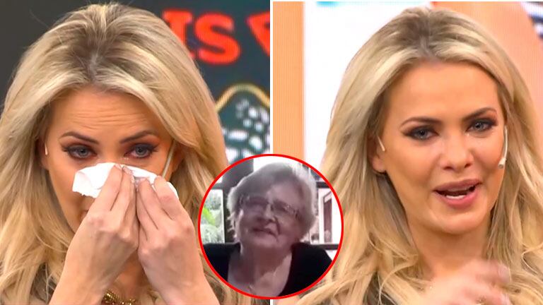 La emoción a flor de piel de Alejandra Maglietti tras ver un saludo de su abuela Lila