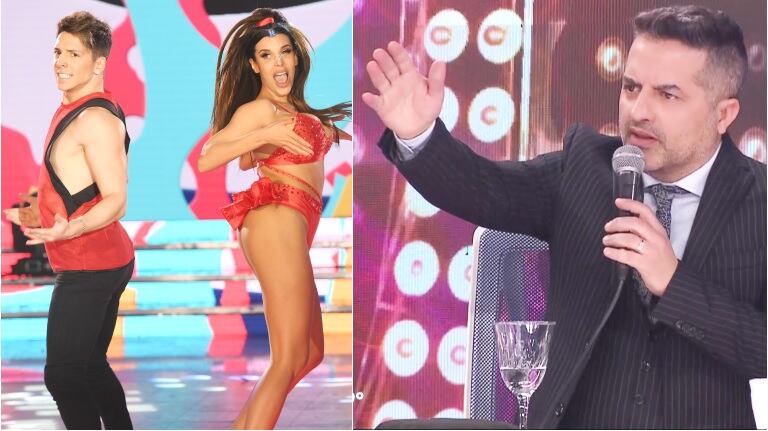 La filosa devolución de Ángel de Brito a Charlotte Caniggia en el Súper Bailando