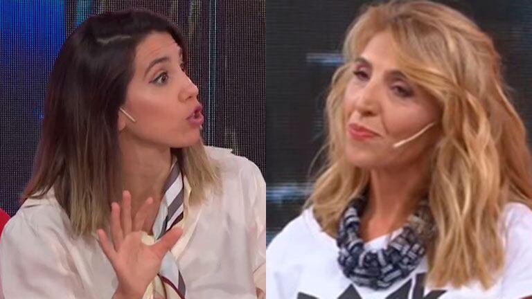 El cruce de Cinthia Fernández y Karina Iavícoli por sus looks en LAM