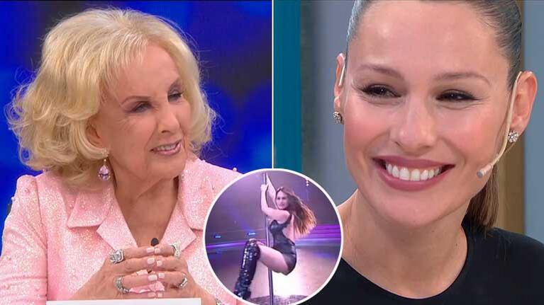 Mirtha Legrand reconoció su admiración por la tenacidad de Pampita