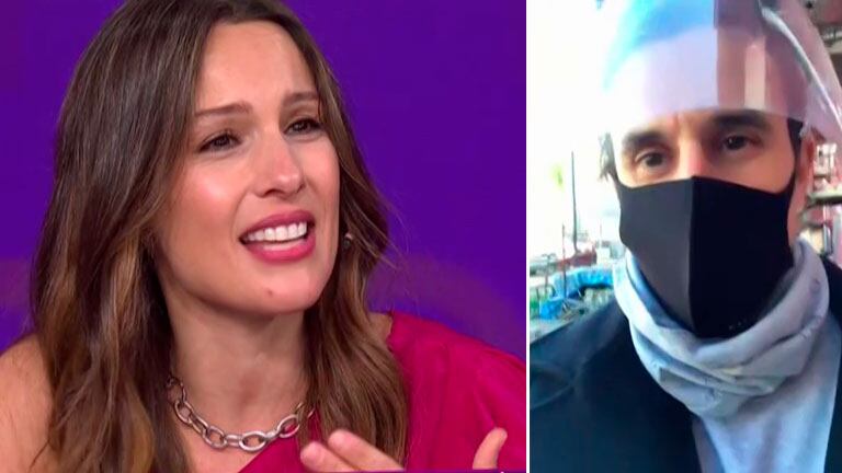 El inesperado reto en vivo de Pampita a Roberto García Moritán en un móvil desde Fuerte Apache