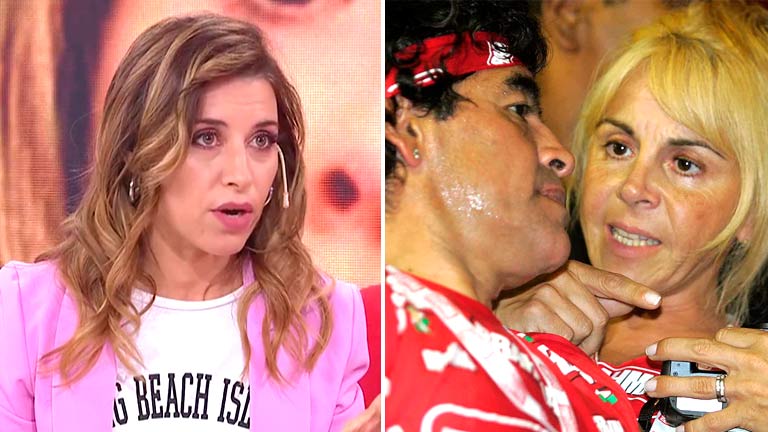 Mariana Brey y la versión de que Diego Maradona le pagaba a Claudia Villafañe para no mostrase en pareja