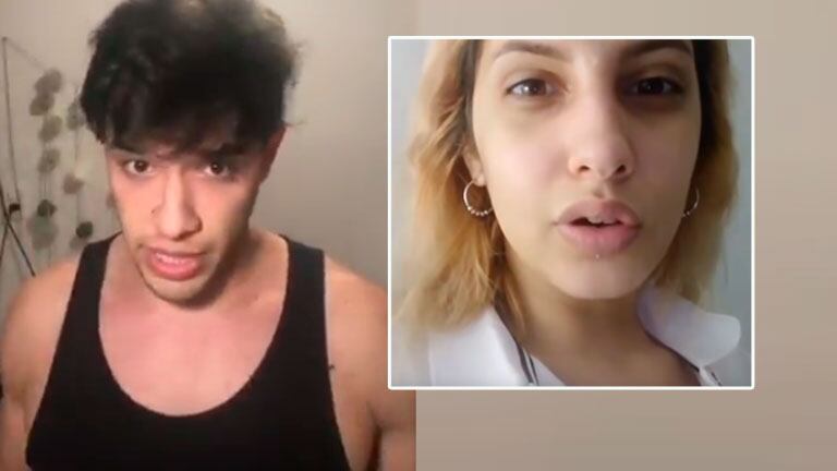 La respuesta de Julián Serrano a Dakillah Warapp, quien lo acusó de agredirla en una fiesta 