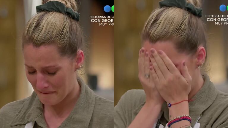 Mica Viciconte quebró en llanto en MasterChef Celebrity: "Luca me remueve emociones"