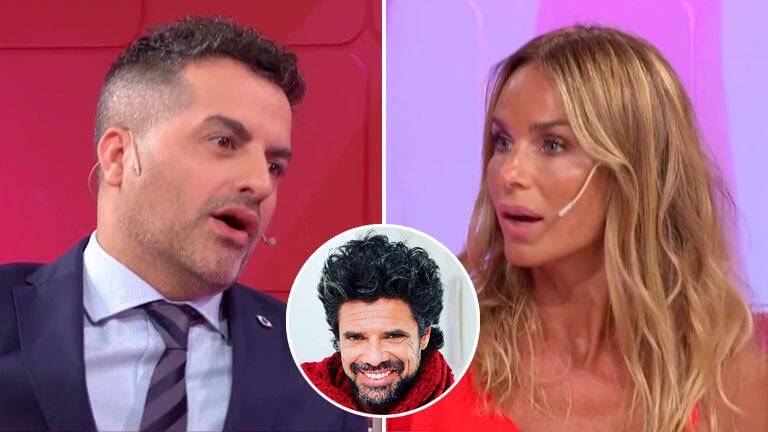La graciosa chicana de Ángel de Brito a Sabrina Rojas por la poca onda de Luciano Castro con la prensa