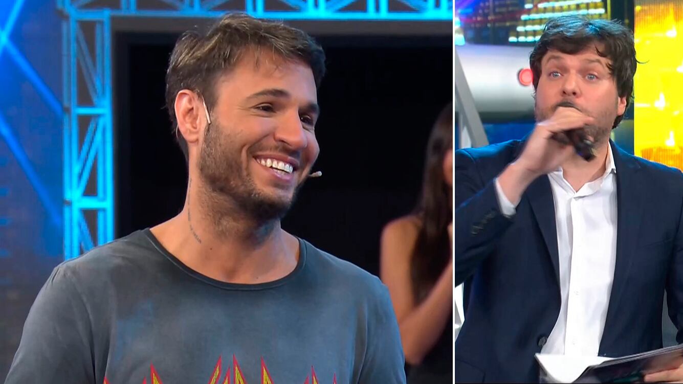 Dente mostró su trabajado cuerpo en Bienvenidos a bordo y sorprendió a Guido: “Lo bien que te queda la sunga”