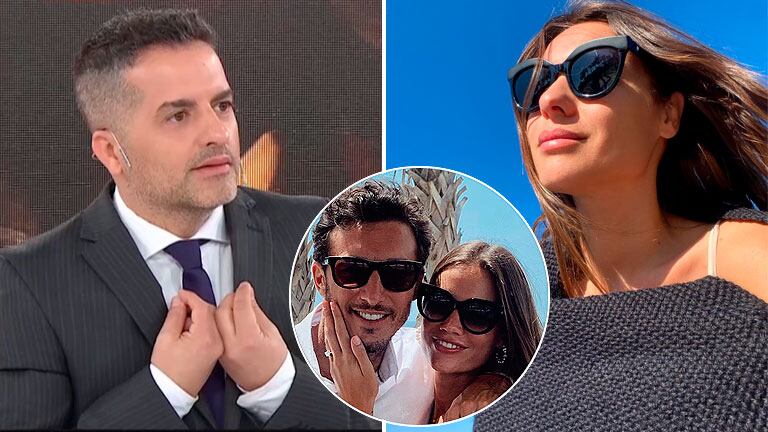 El pícaro comentario de Ángel de Brito contra Pampita tras su pelea con Mariana Brey