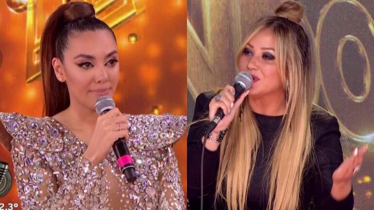 Tenso momento de Karina la Princesita con Floppy Tesouro en el Cantando: "'Mamu' no hace falta, tranquila"