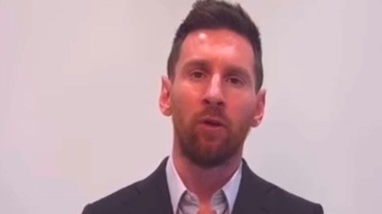Leo Messi publicó un video en sus redes en el que pidió disculpas al PSG y a sus compañeros
