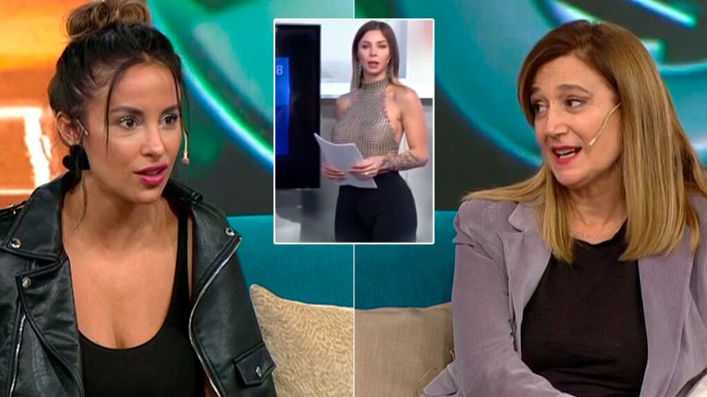 El picante cruce de Lourdes Sánchez con Marcela Coronel en Hay que ver