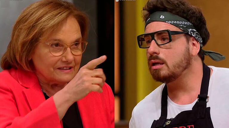 Fede Bal se cruzó fuerte con Dolli Irigoyen en MasterChef Celebrity