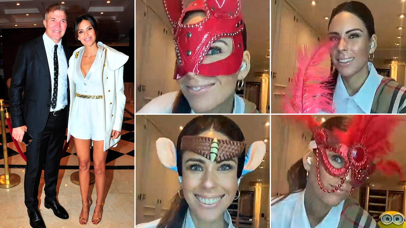 Barby Franco abrió las puertas de su vestidor y mostró los juguetes hot que tienen con Burlando