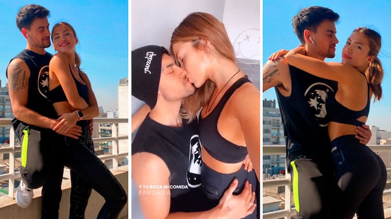 Agustina Agazzani confirmó su reconciliación con Agustín Bernasconi con un video a los besos