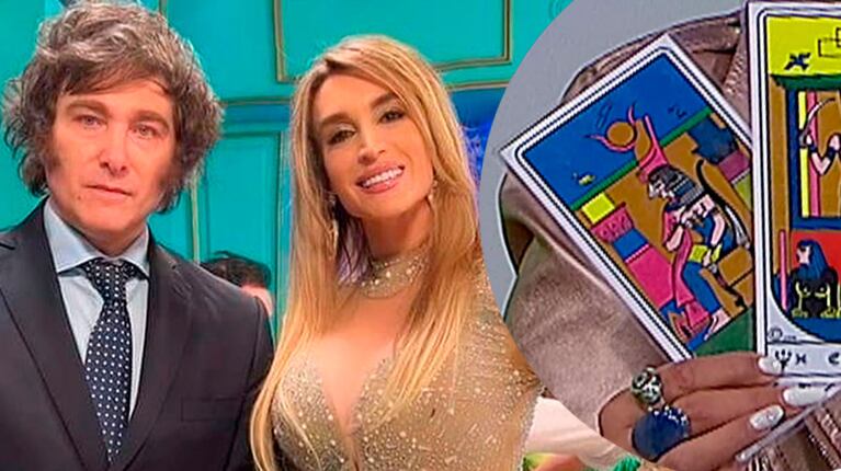 Qué dice el tarot de la explosiva pareja de Javier Milei y Fátima Florez