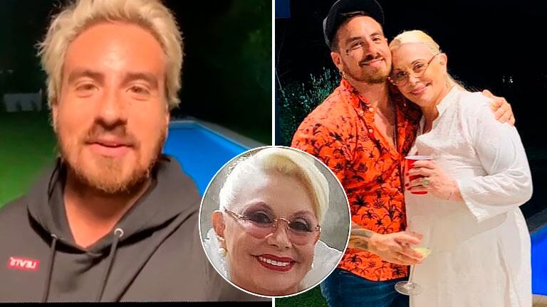 El emotivo video con que Federico Bal saludó a Carmen Barbieri en su cumpleaños