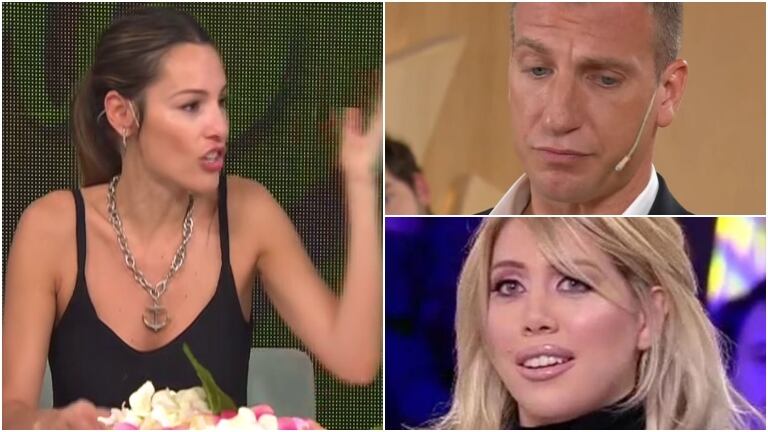 Pampita bancó a Wanda Nara por el comentario de Maxi López: "Es horrible, ¿te olvidaste de tu mujer amamantando y pariendo?"