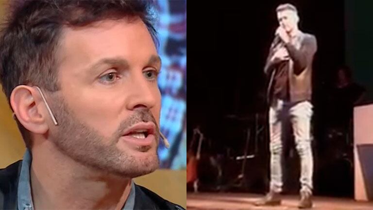 Axel reapareció públicamente tras la denuncia de abuso sexual