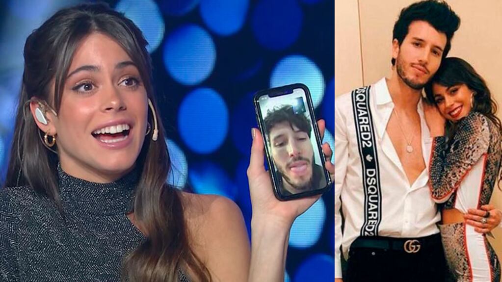 Tini Stoessel recibió la llamada en vivo de Sebastián Yatra