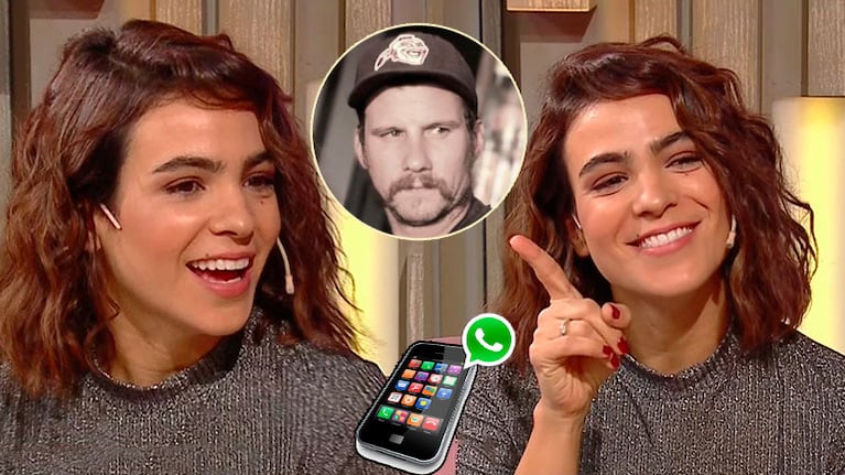 Agustina Cherri, ¿le espía el celular a su novio?